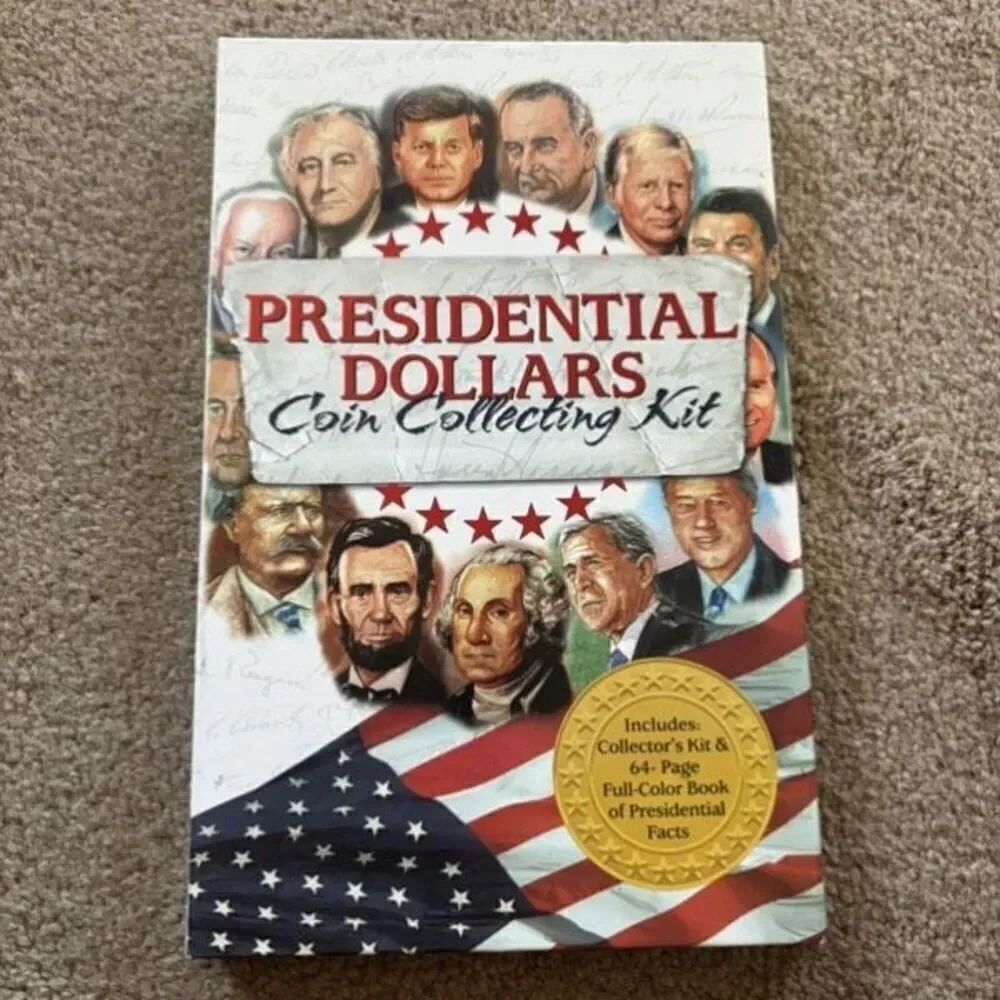 Presidential Dollars Coin Collecting Kit *Folder Only*